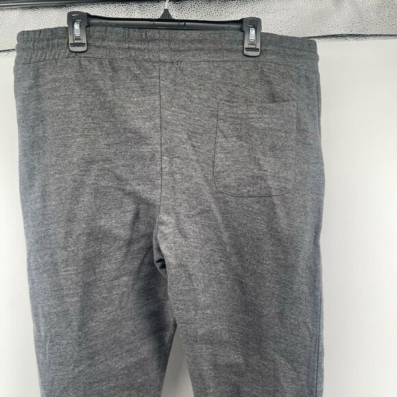 Loungehero Men’s Gray Drawstring Cotton Blend Joggers Size Large - Picture 9 of 14